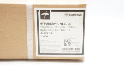 Medline SYR100225 Hypodermic Needle 22g x 1.0In - Box of 1000